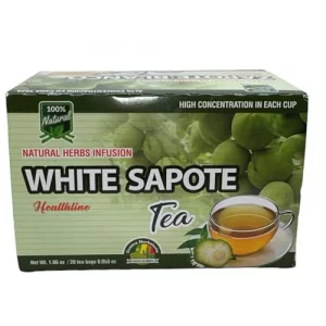 Zapote Blanco Te White Sapote Tea 20 Tea Bags 100 Natural High Concentration In Each Cup