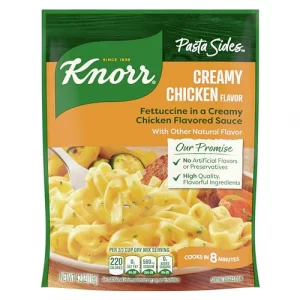 Knorr Pasta Sides Creamy Chicken For Delicious Quick Pasta Side Dishes No Artificial Flavors No Preservatives No Added Msg 4.2 Oz