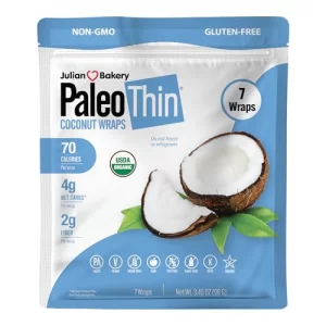Paleo Thin Organic Coconut Wraps