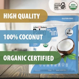 Paleo Thin Organic Coconut Wraps