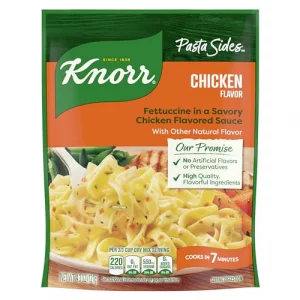 Knorr Pasta Sides Chicken Fettuccine For Delicious Quick Pasta Side Dishes No Artificial Flavors Or Preservatives 4.3 Oz