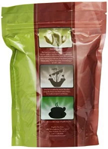 English Tea Store Rooibos Caffeine Free In Loose Leaf Pouches Bourbon Vanilla 4 Oz