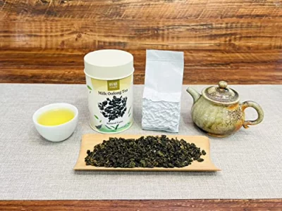 Xin Qing Milk Oolong Tea Jinxuan Oolong Tea Taiwan High Mountain Oolong Tea Taiwan Tea Taiwan Gaoshan Ulong Tea Taiwanese Oolong Tea 75G