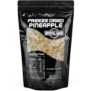 Survival Grocery - Freeze Dried Pineapple 5 Oz.1 Bag