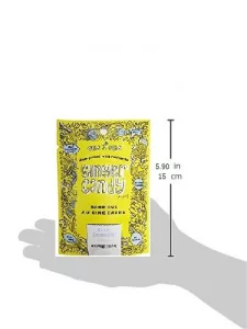 Gem Gem All Natural Chewy Ginger Candy Variety Bundle Pack 1.25Oz