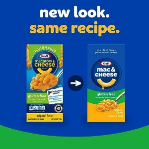 Kraft Gluten Free Original Mac Cheese Macaroni And Cheese Dinner 6 Oz Box