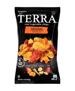 Terra Vegetable Chips Original Chips With Sea Salt 6.8 Oz