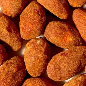 Gilim Hbaf Korean Seasoned Almonds Hot Spicy 1 X 210 Gram Pack