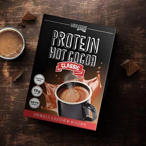 Protein Hot Chocolate Keto Hot Chocolate Mix Low Carb Hot Cocoa 15G Protein 4G Net Carbs Low In Sugar Instant Hot Coco 7 Individual Macro-Controlled