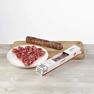 Fermin Salchichon Dry-Cured Iberico Sausage 7 Oz Premium Spanish Charcuterie Made With Iberico Pork