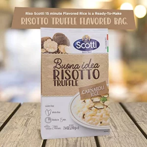 Riso Scotti Truffle Seasoned Risotto Carnarolli Rice Ready Meal Easy To Cook Italian Seasoned Risotto Easy Dinner Side Dish Just Add Water And Heat 7