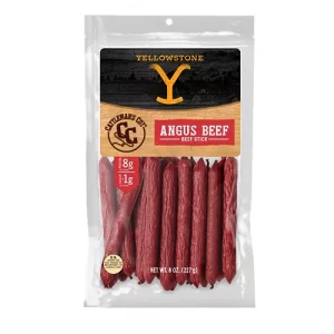 Yellowstone By Cattlemans Cut Angus Beef Sticks 8 Ounce
