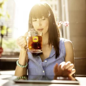 Lipton Tea Bags For A Iced Or Hot Tea Organic Black Tea Iced Or Hot Tea That Can Help Support A Healthy Heart 5.9 Oz 72 Count