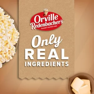 Orville Redenbachers Naturals Microwave Popcorn Simply Salted Light Flavor 2.69 Oz. 3-Count
