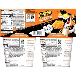 Mac N Cheetos Bold Cheesy 2.32Oz Cups 4 Pack