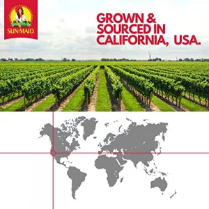 Sun-Maid California Golden Raisins - 12 Oz Sharing-Size Box - Dried Fruit Snack For Lunches Snacks And Natural Sweeteners