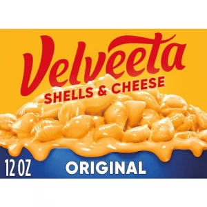Velveeta Shells Cheese Original Shell Pasta Cheese Sauce 12 Oz. Box