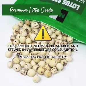 Npg Dried Lotus Seeds 16 Oz Uncooked White Phool Makhana Fox Nut Perfect For Lotus Seed Sweet Dessert Soup Paste And Porridge Good For Gut Health