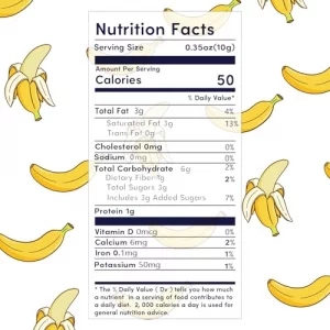 Ternio Dried Banana Chips - 1 Lb453G - Sweetened Dehydrated Banana Flakes - Bulk Healthy Dried Fruit Snack - 100 Natural.