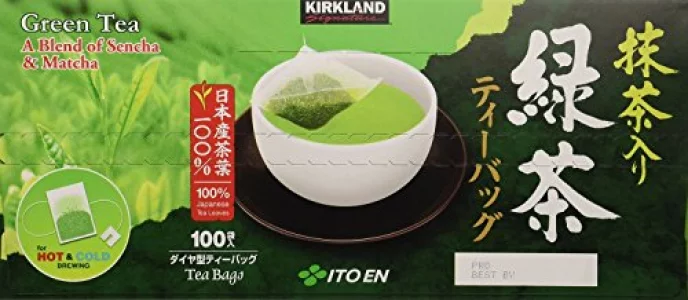 Kirkland Ito En Matcha Blend Japanese Green Tea 100 Ct