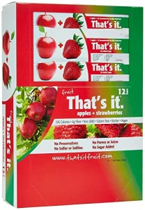 Thats It Fruit Bars - Apple Strawberry - 1.2 Oz - 12 Ct