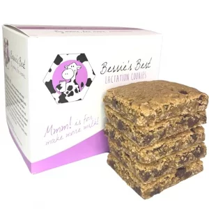 Bessies Best Lactation Cookies Lactation Support Oatmeal Peanut Butter Chocolate Chip Increase Milk Supply Breastmilk Boosting Cookies Breastfee
