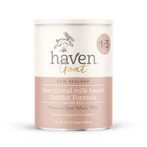 Haven Goat Toddler Formula 1 To 3 Years Premium New Zealand Forage-Fed Goat Whole Milk Toddler Formula Wholesome Goodness Gentle On Tiny Tummies