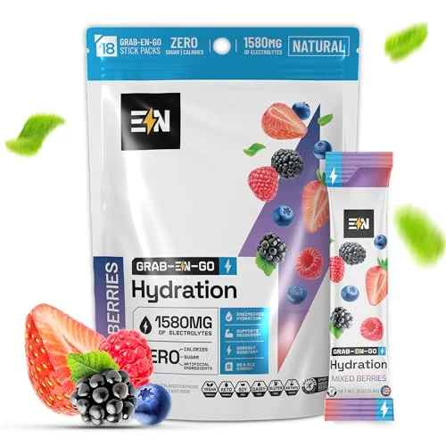 Engineered Nutrition EN, Sugar-Free Electrolytes Powder Packets Keto ...