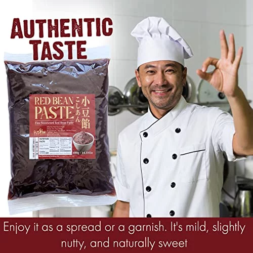 Fusion Select Red Bean Paste - Fine Sweetened Adzuki Bean Paste For ...