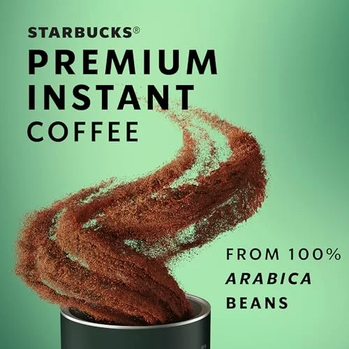 Starbucks Premium Instant Coffee – Medium Roast, 2-Pack, 3.17 Oz Each, Exp 01/2026-456678