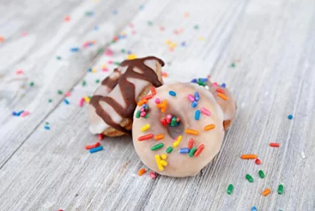 Moms Place Gluten-Free Mini Vanilla Donut Mix Nut Free Dairy Free Soy Free Makes 21 Servings 9.2 Oz