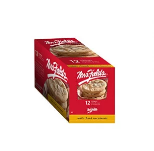 Mrs. Fields Cookies White Chunk Macadamia2.1 Ounce Pack Of 12