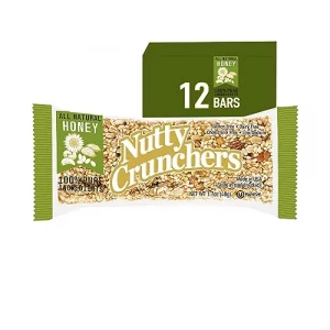 Nutty Crunchers Bars 12 Barsbox Honey