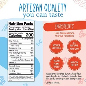 Pastabilities Fun Shaped Pasta For Kids - Bunny Hop Pasta - Easter Animal Theme Non-Gmo Natural Wheat Pasta All-Natural Kosher Certified Made In The