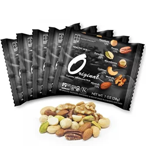 Roastery Coast - Daily Nuts Original Mixed Nuts Mixed Nuts Snack Packs Individually Wrapped Snacks Unsalted Mixed Nuts Nut Snacks No Peanuts De