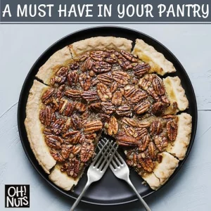 Oh Nuts Pecans - Dry Roasted Salted - 2 Lb - Oil-Free All Natural Pecans - Packed In New York Zip-Seal Bag For Exceptional Freshness