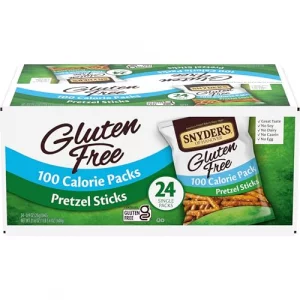 Snyders Of Hanover Gluten Free Pretzel Sticks 100 Calorie Individual Packs 24 Ct