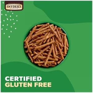 Snyders Of Hanover Gluten Free Pretzel Sticks 100 Calorie Individual Packs 24 Ct