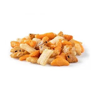 Nuts U.S. - Oriental Rice Crackers No Artificial Colors Crunchy Natural Packed In A Resealable Bag 2 Lbs