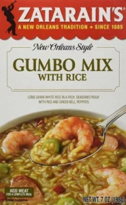 Zatarains New Orleans Style Gumbo Mix With Rice 7 Ounce Pack Of 12