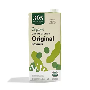 365 By Whole Foods Market Organic Unsweetened Soy Beverage 32 Fl Oz