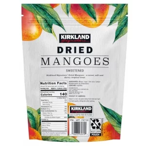 Kirkland Signature Dried Mangoes Sweetened 35 Ounce