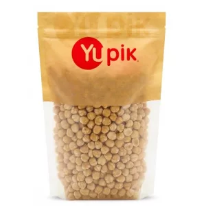 Yupik Blanched Hazelnuts 2.2 Lb 35.2 Oz Gluten-Free Kosher Vegan Filberts Raw Nuts No Skins Unsalted Unroasted Source Of Fiber Iron Healthy Snacks I
