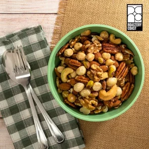 Roastery Coast - Daily Nuts Healthy Mix Bulk 3 Lb Bulk Pouch Nuts Snack Mix Deluxe Assorted Snack Nut Snacks Daily Nuts
