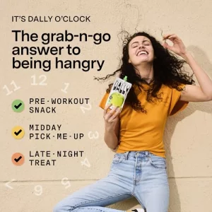Dally Drinkable Konjac Jelly Variety Pack - 10 Pack Jelly Fruit Snack With 10 Calories Zero Sugar - Flavors Include Mango Peach And Apple Pouches