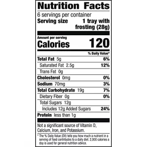Dunkaroos Vanilla Cookies And Rainbow Chip Frosting 1 Oz 6 Ct Pack Of 6