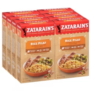 Zatarains Rice Pilaf 6.3 Oz Pack Of 8