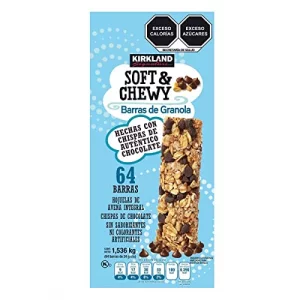 Kirkland Signature Soft Chewy Chocolate Chips Granola Bars 54.4 Oz