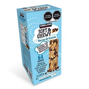 Kirkland Signature Soft Chewy Chocolate Chips Granola Bars 54.4 Oz