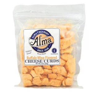 Alma Cheese Curds - Variety Pack Of 5 Cheddar White Cheddar Pepper Cheddar Dill Buffalo Wing